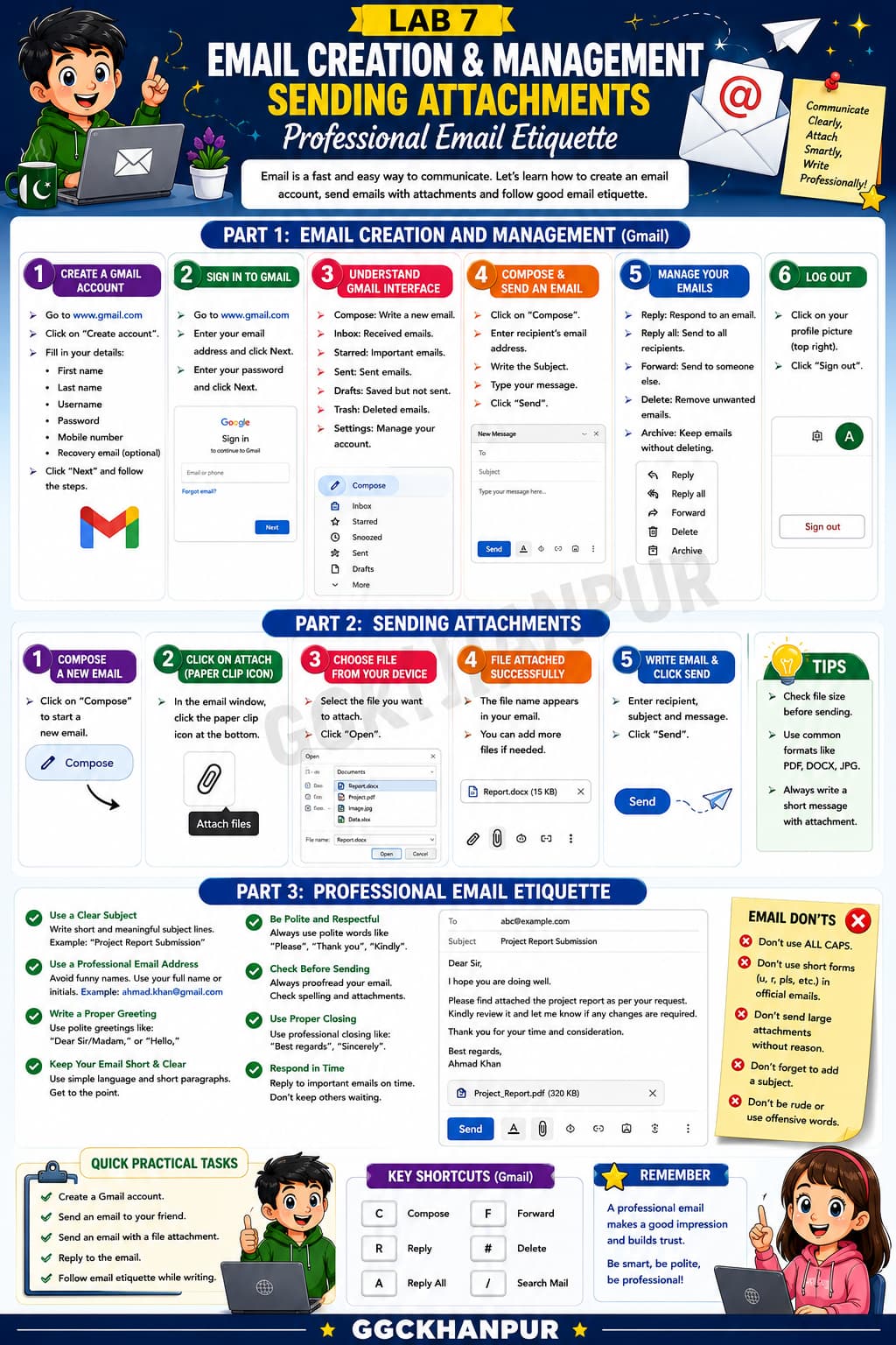 Email Creation & Management